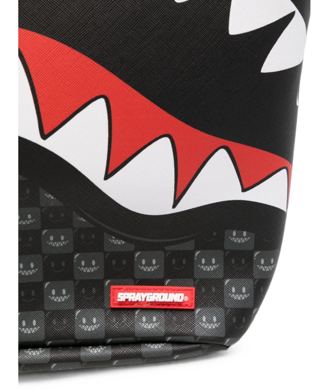SPRAYGROUND Черный синтетический рюкзак, фото 3