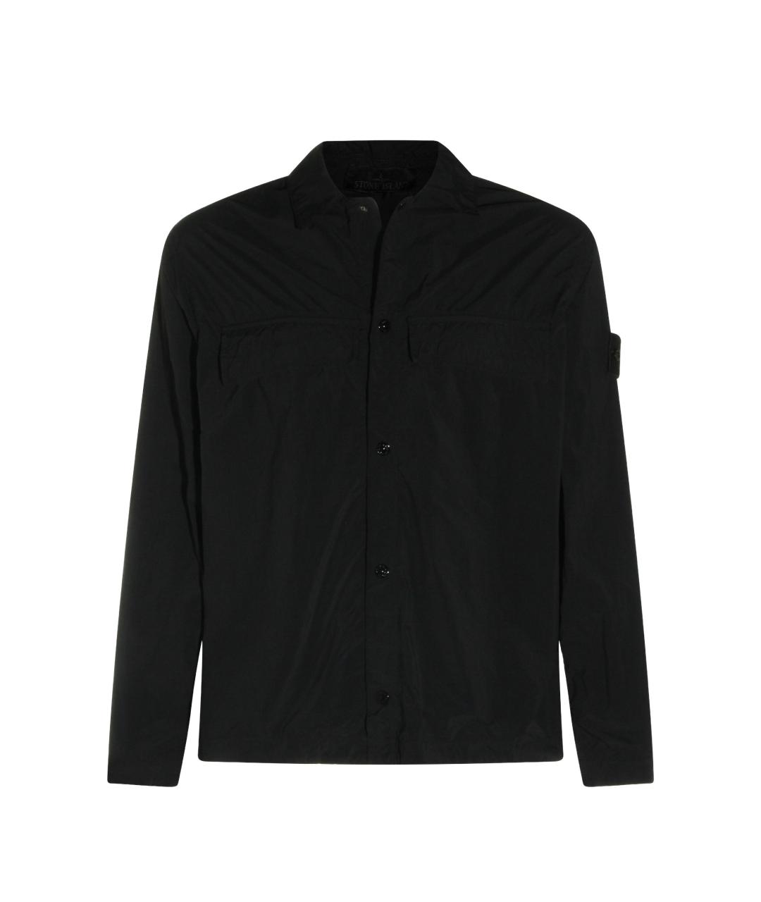 STONE ISLAND Черная кэжуал рубашка, фото 1