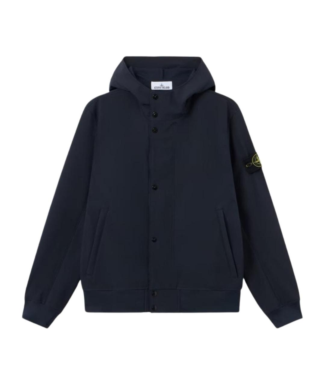 STONE ISLAND Синяя полиэстеровая парка, фото 1