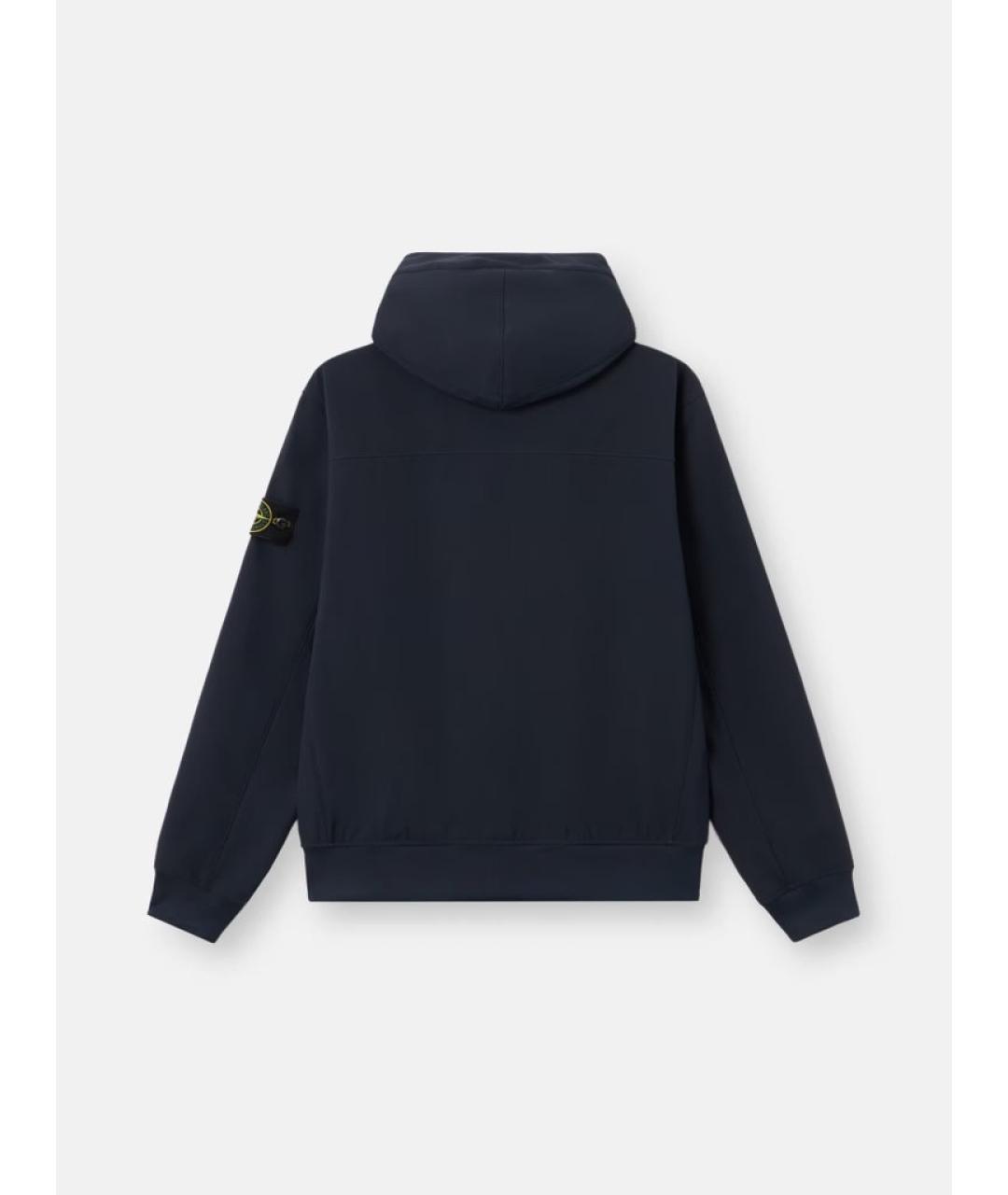 STONE ISLAND Синяя полиэстеровая парка, фото 3