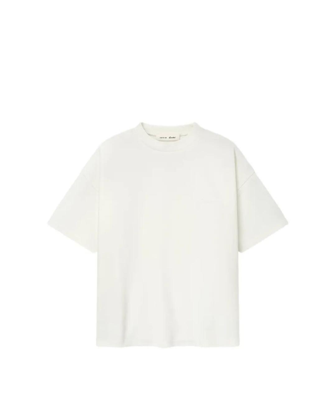 FEAR OF GOD ESSENTIALS Белая хлопковая футболка, фото 1