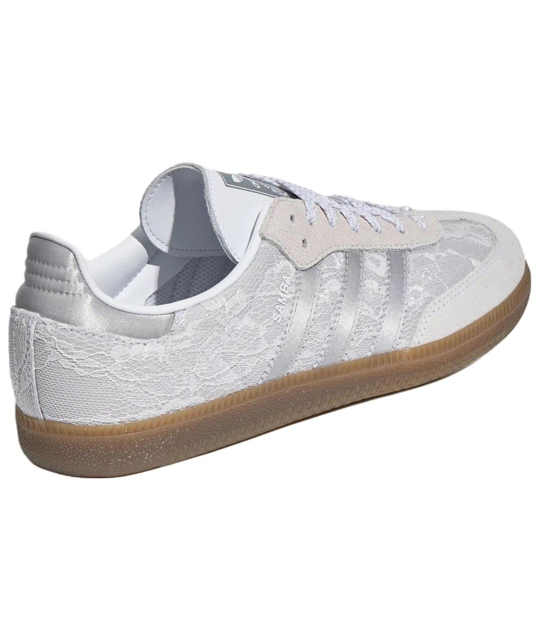 ADIDAS Белые кожаные кеды, фото 4