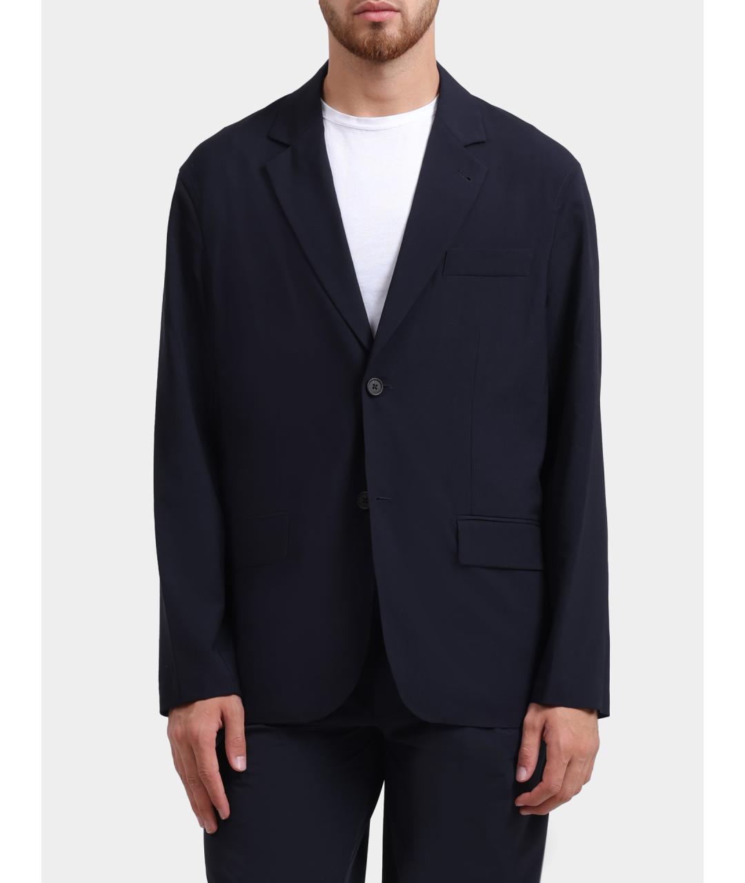 EMPORIO ARMANI Темно-синий пиджак, фото 6