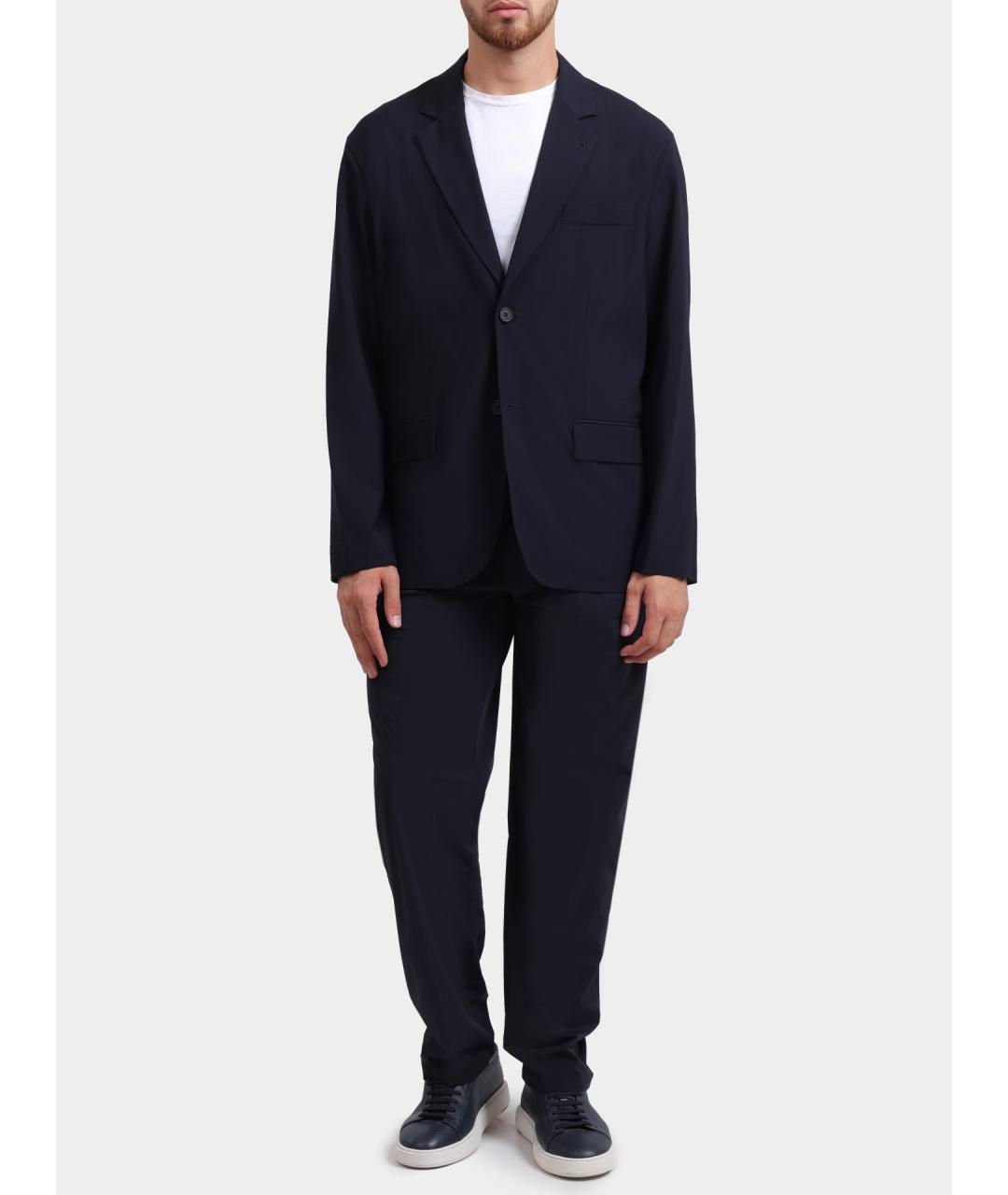 EMPORIO ARMANI Темно-синий пиджак, фото 2