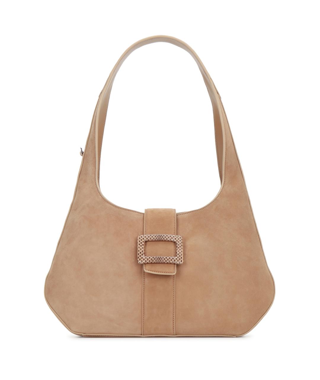 ROGER VIVIER Бежевая сумка с короткими ручками, фото 1