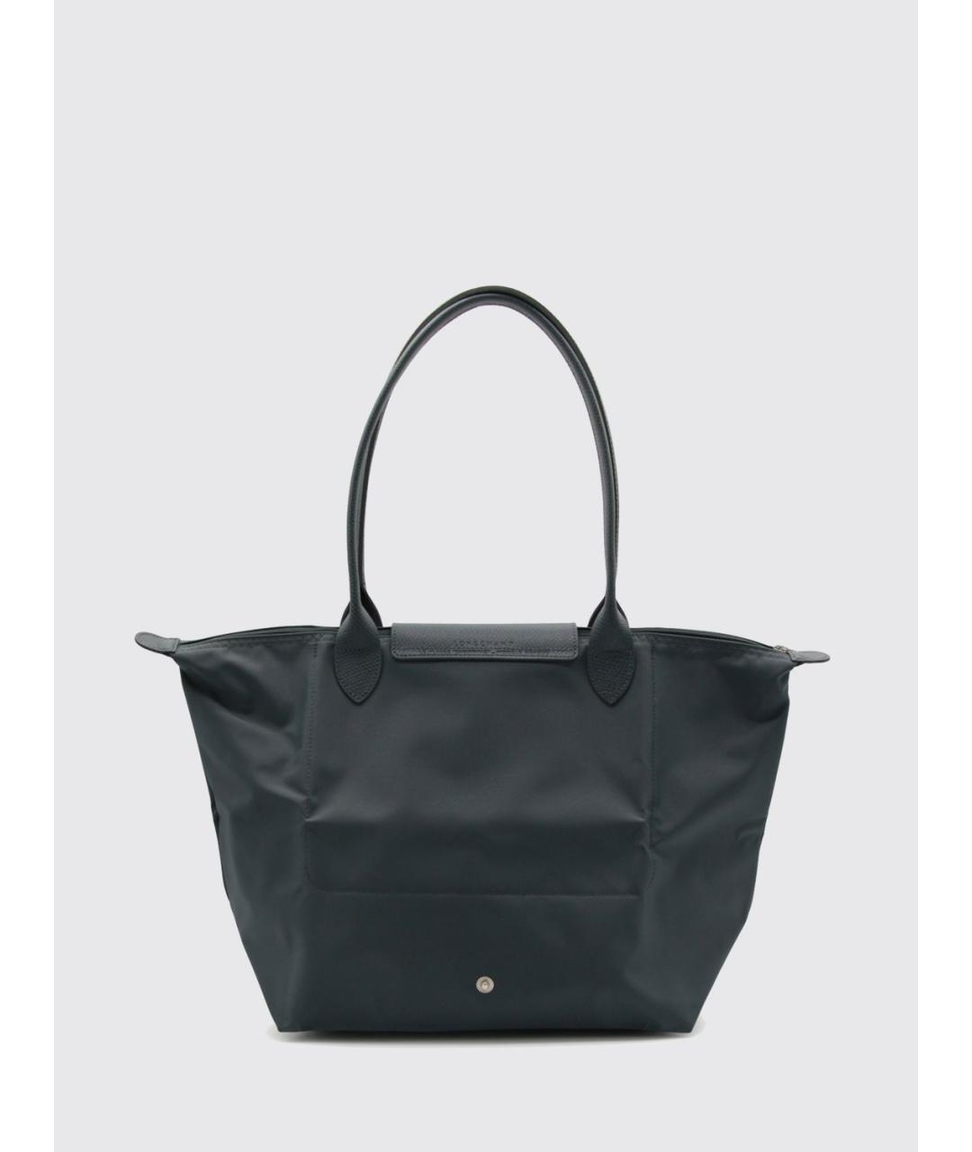 LONGCHAMP Серая нейлоновая сумка тоут, фото 2