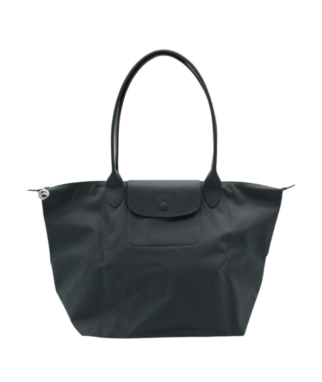 LONGCHAMP Серая нейлоновая сумка тоут, фото 1
