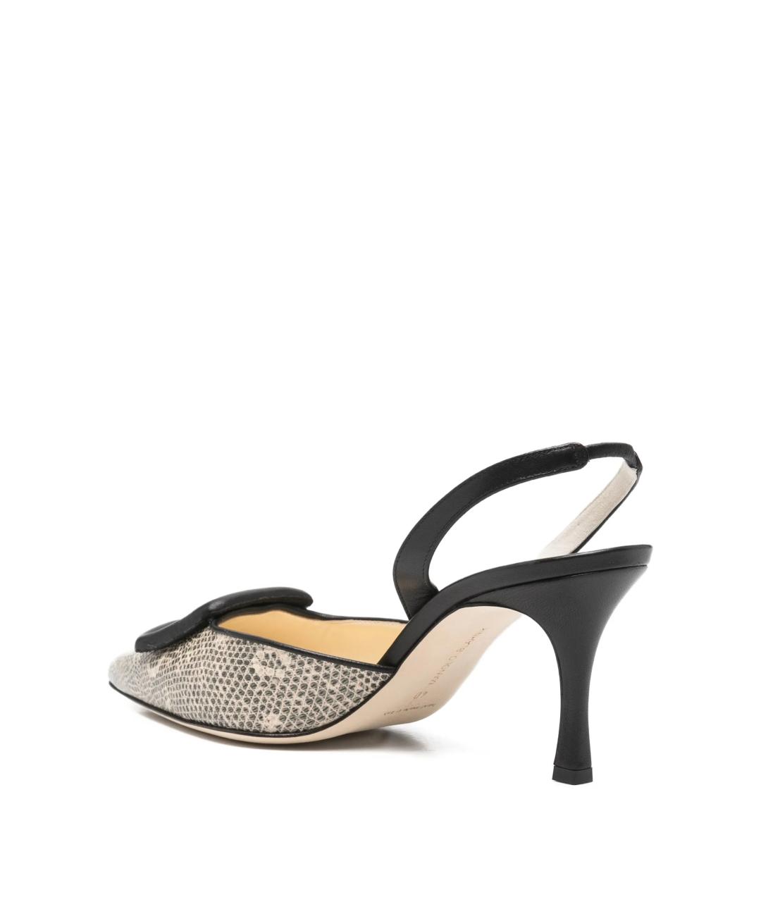 MANOLO BLAHNIK Мульти кожаные туфли, фото 3