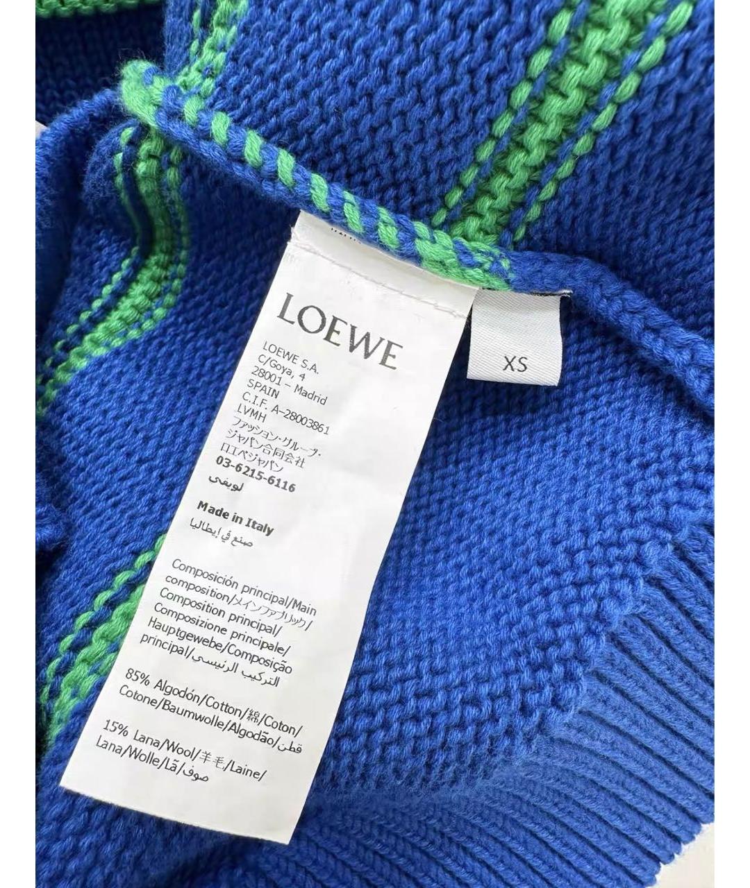 LOEWE Хлопко-эластановая футболка, фото 5