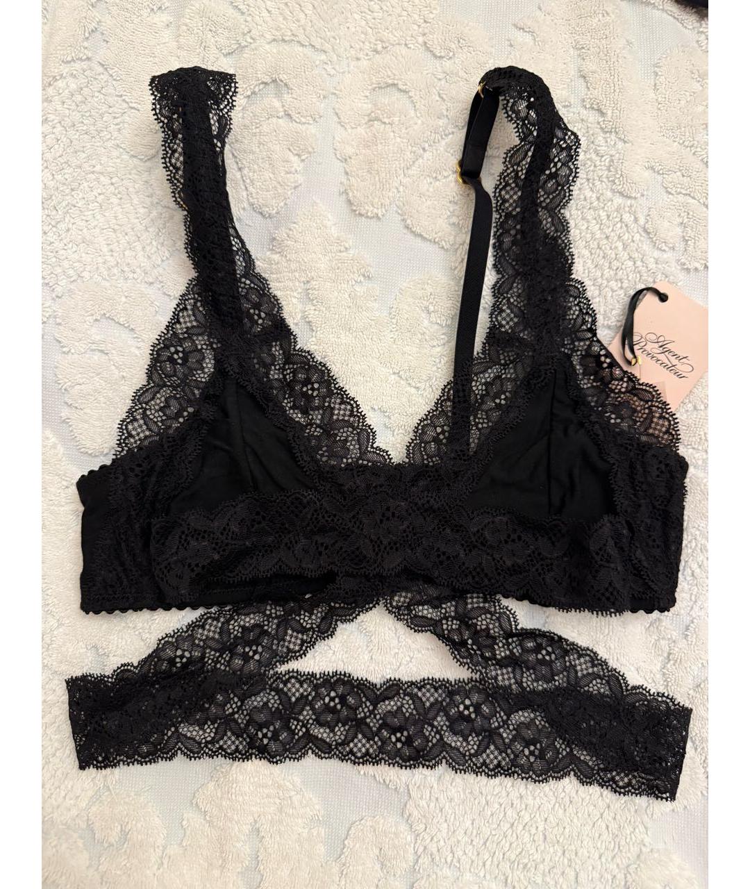 AGENT PROVOCATEUR Черный бюстгалтеры, фото 6