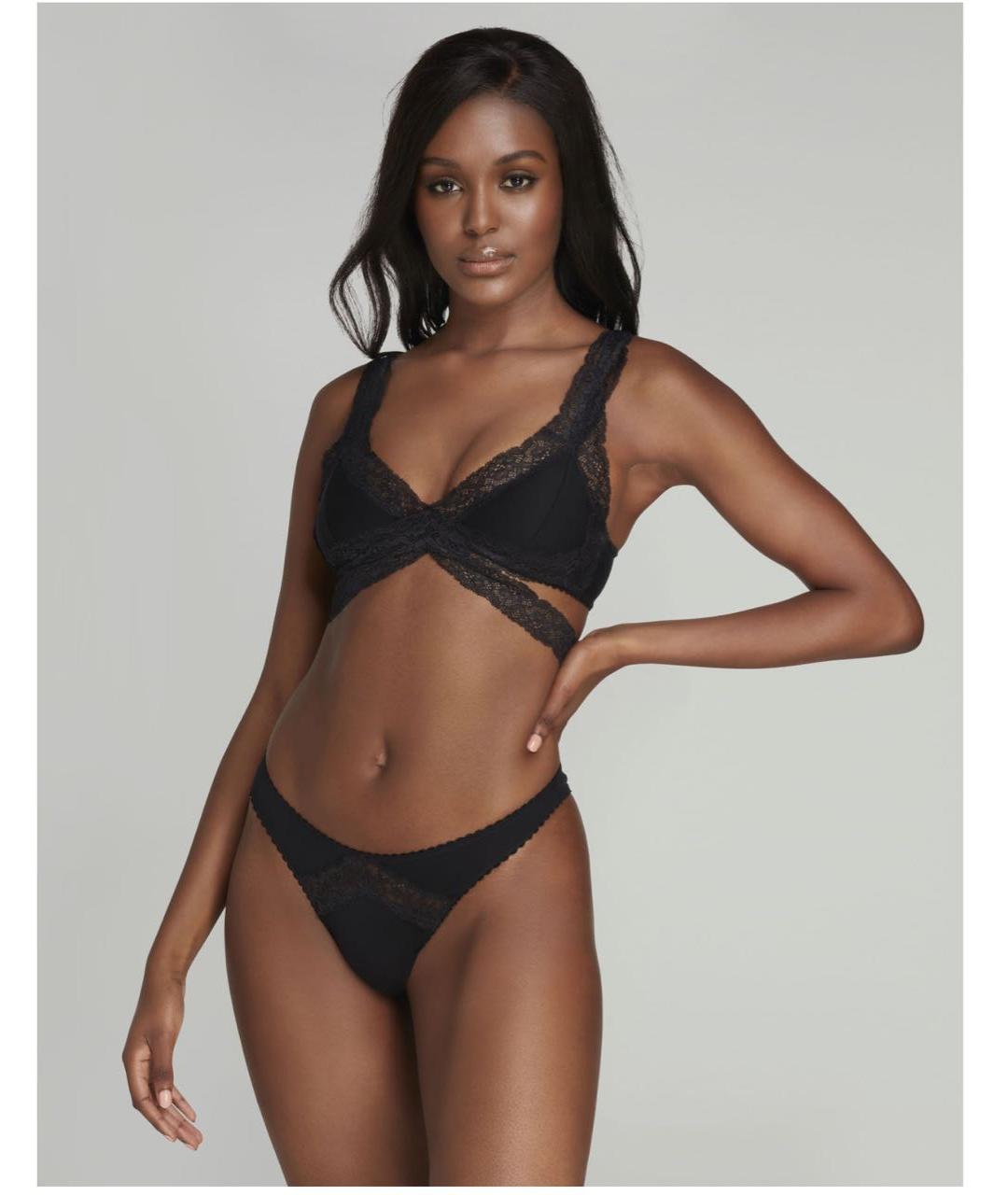 AGENT PROVOCATEUR Черный бюстгалтеры, фото 3