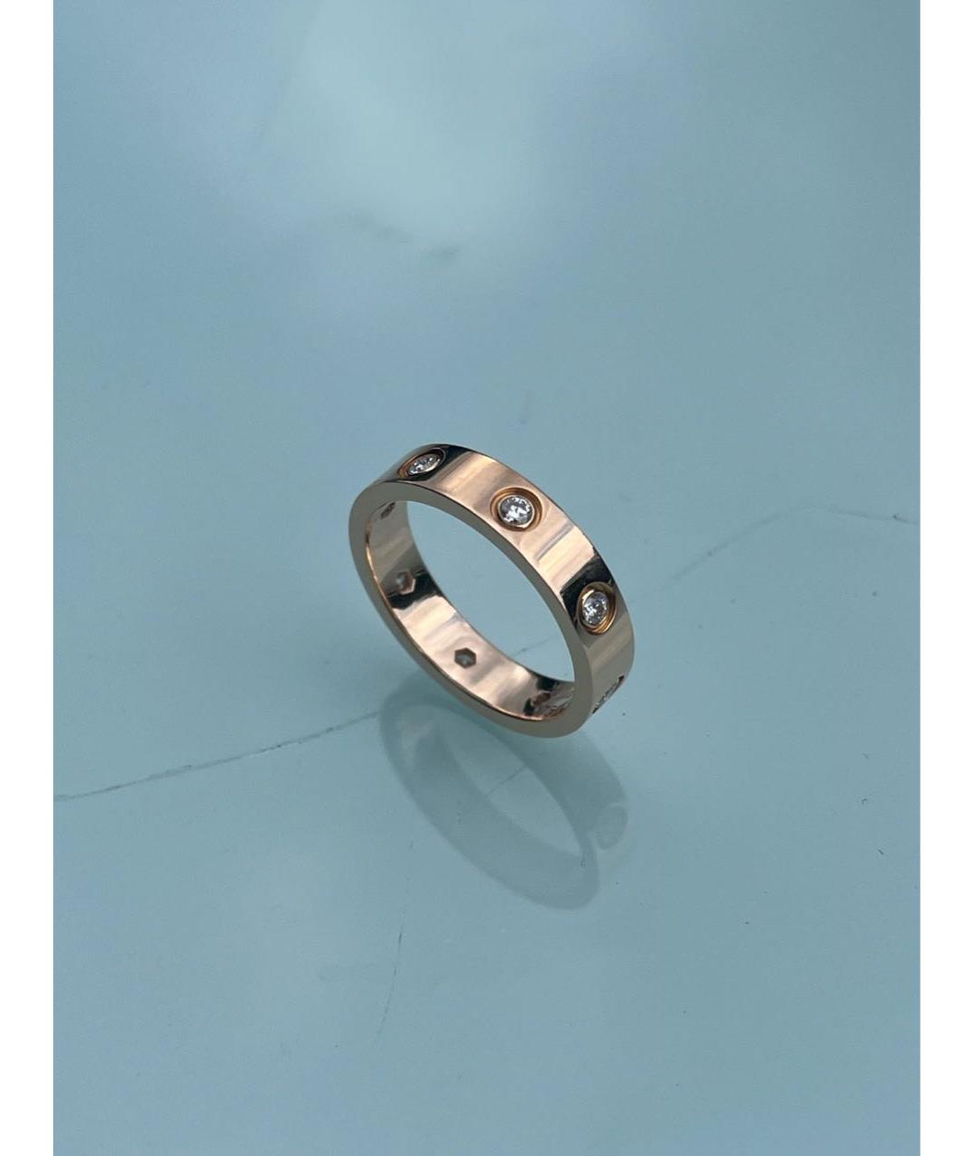 CARTIER Золотое кольцо из розового золота, фото 4