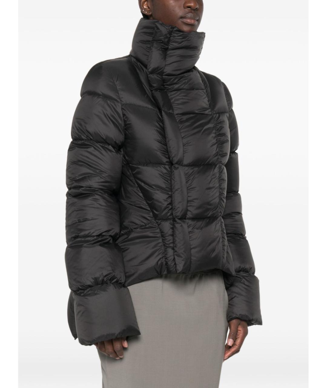 RICK OWENS Черный пуховик, фото 2