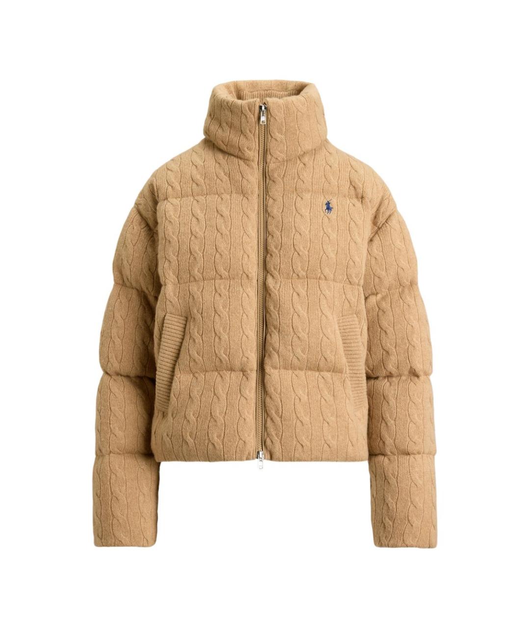 POLO RALPH LAUREN Бежевая шерстяная куртка, фото 1