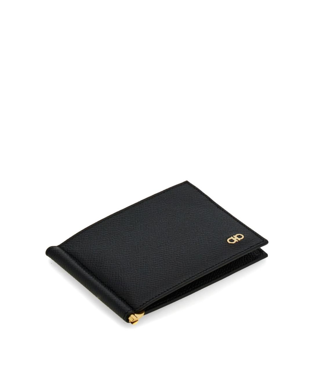 FERRAGAMO Черный кошелек, фото 4