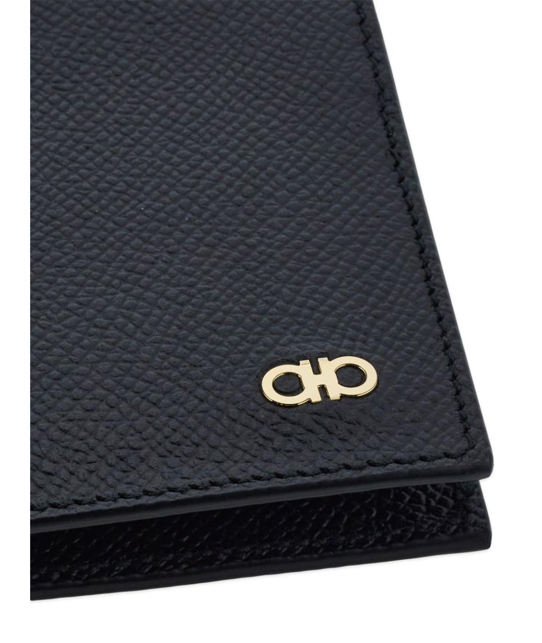 FERRAGAMO Черный кошелек, фото 3