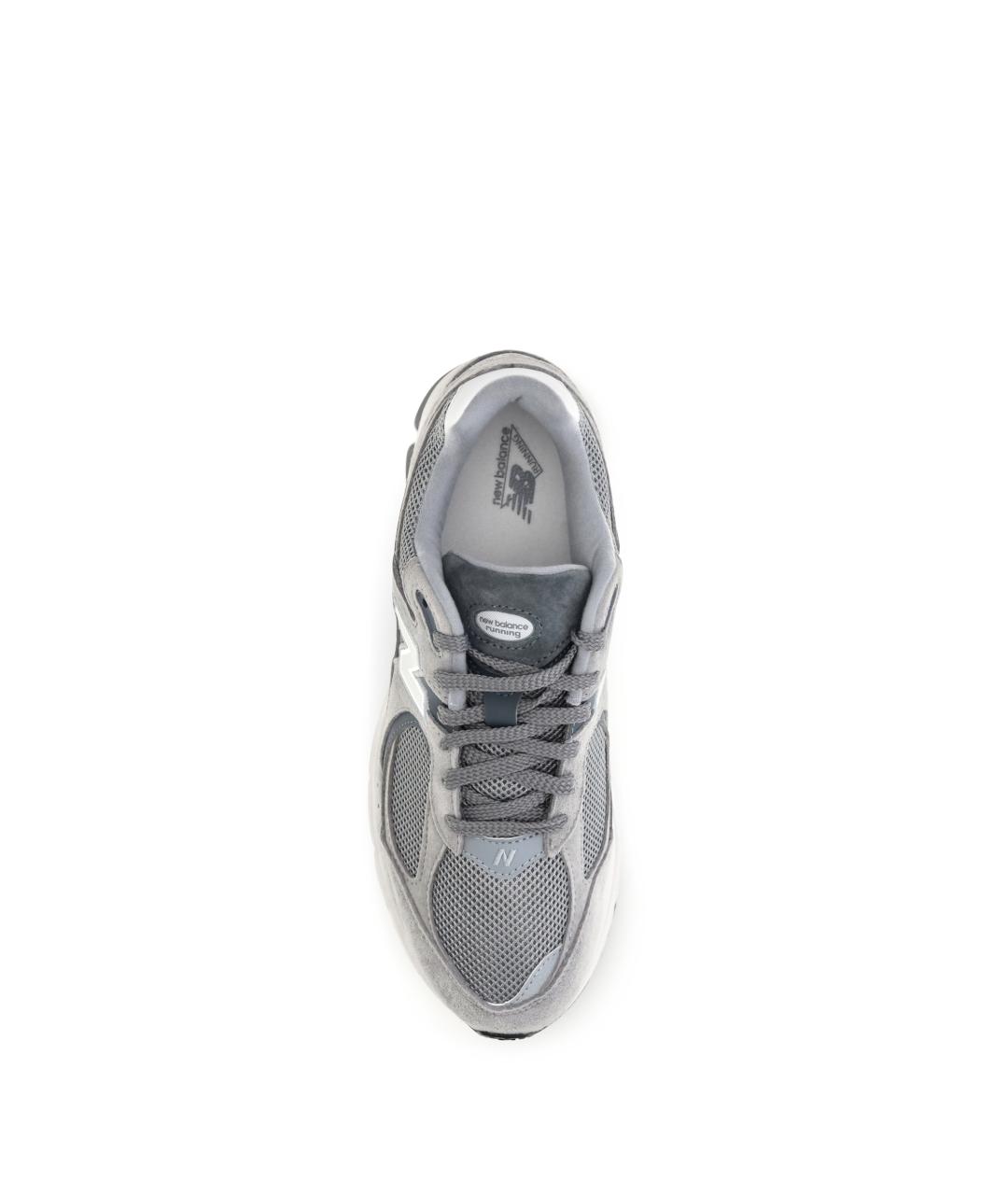 NEW BALANCE Серые синтетические низкие кроссовки / кеды, фото 4
