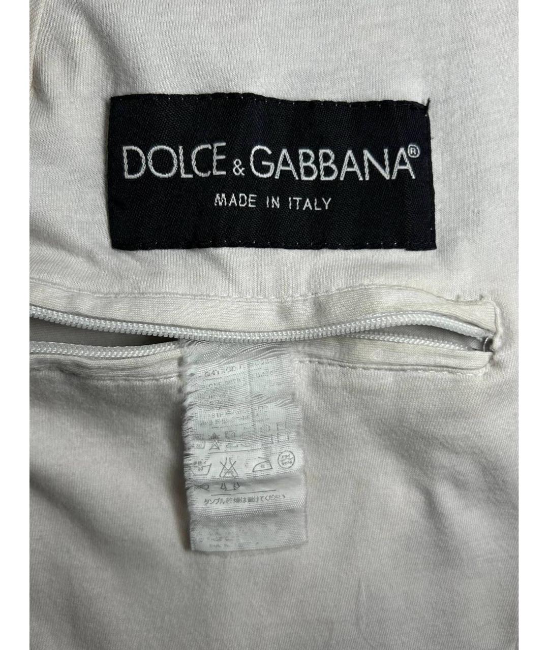 DOLCE&GABBANA Синяя нейлоновая куртка, фото 6