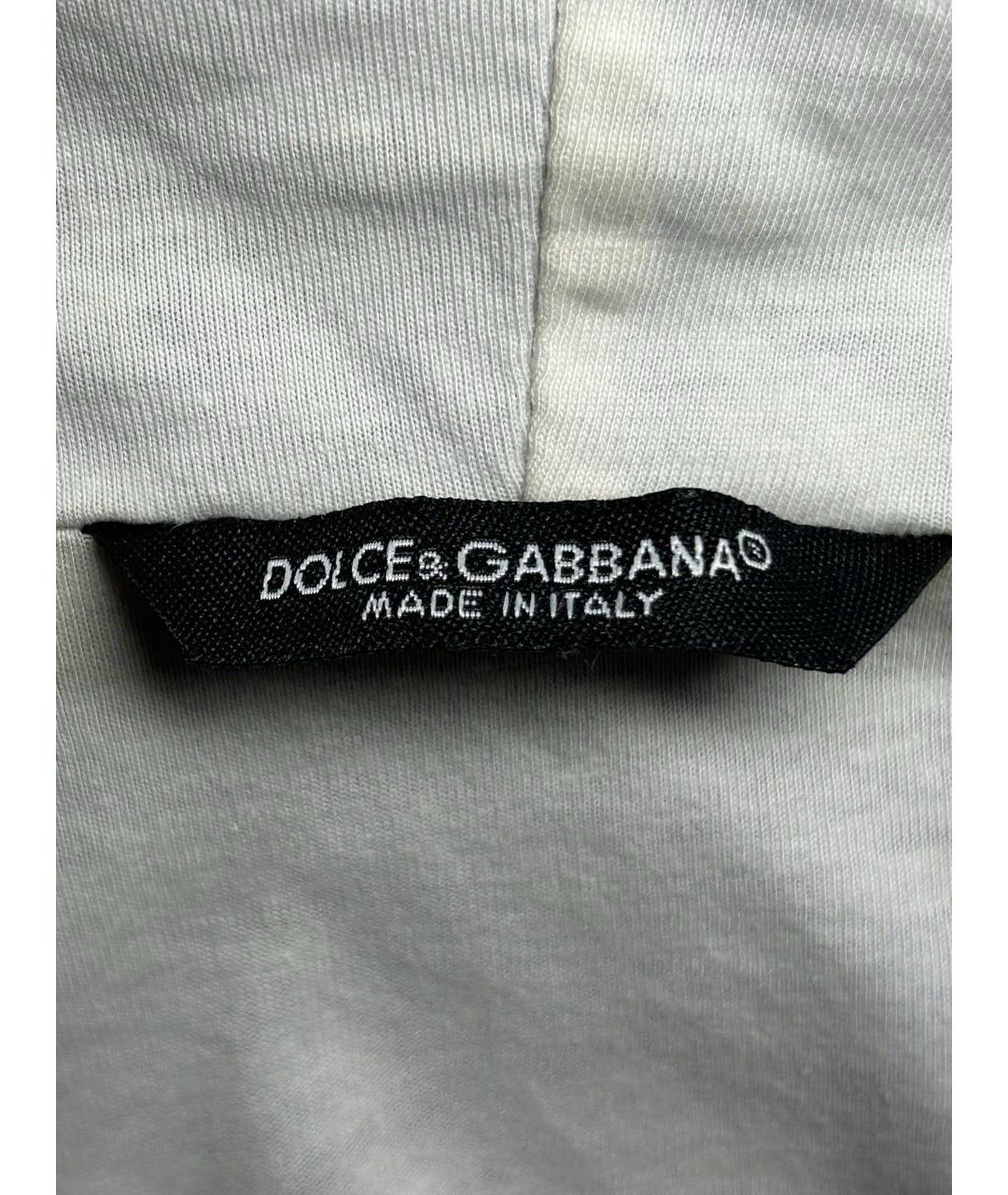 DOLCE&GABBANA Синяя нейлоновая куртка, фото 3