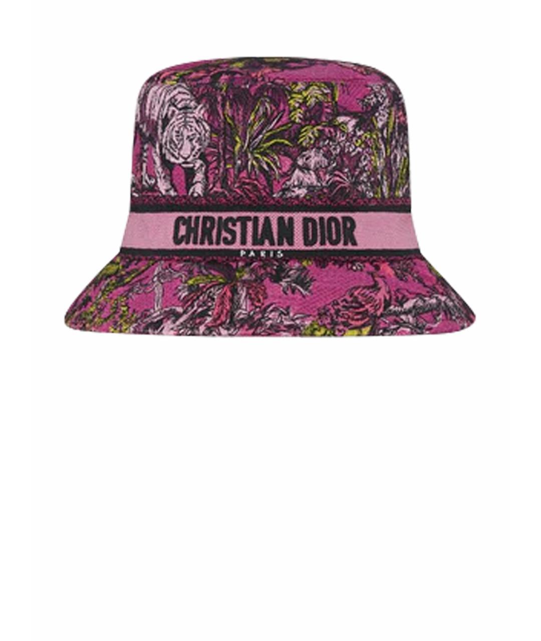 CHRISTIAN DIOR Фуксия панама, фото 1