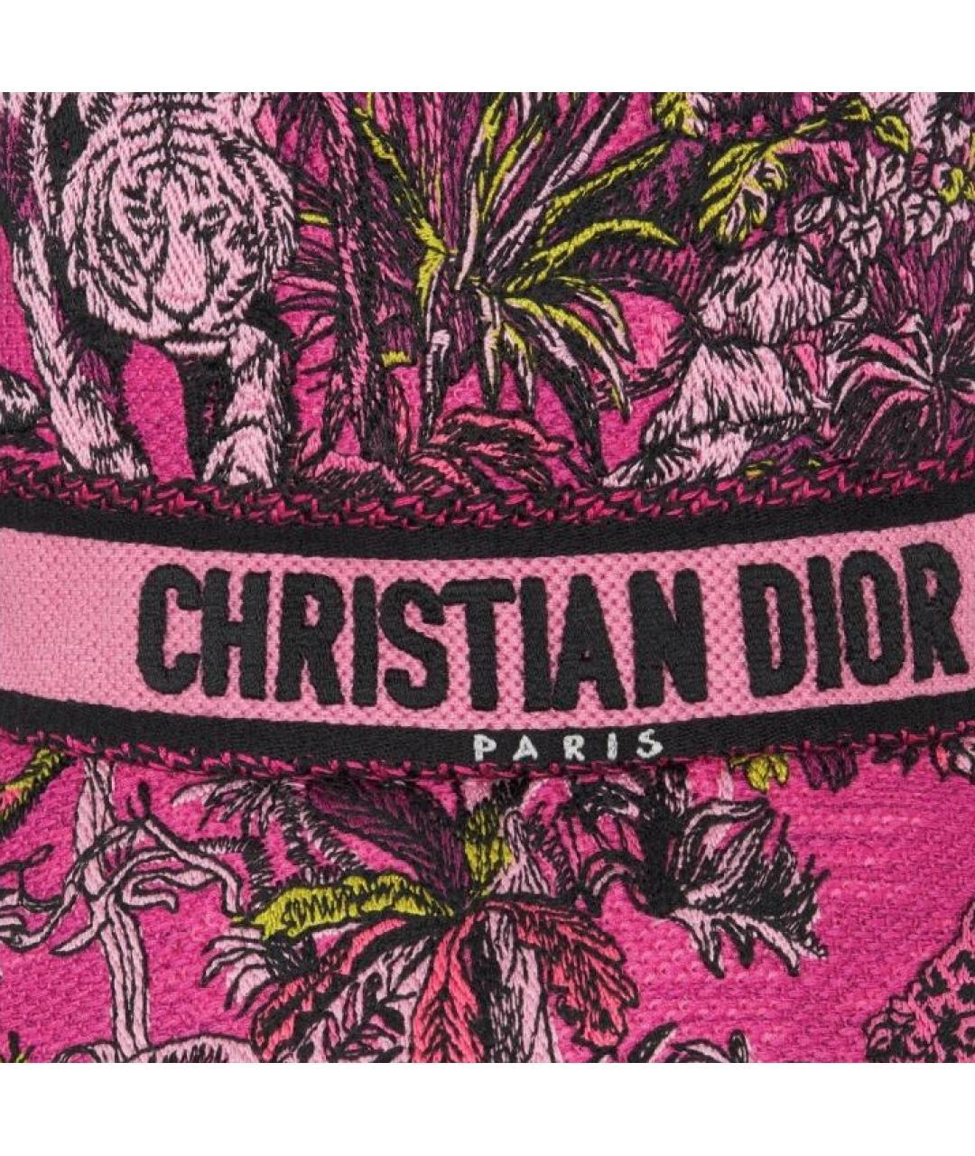 CHRISTIAN DIOR Фуксия панама, фото 2