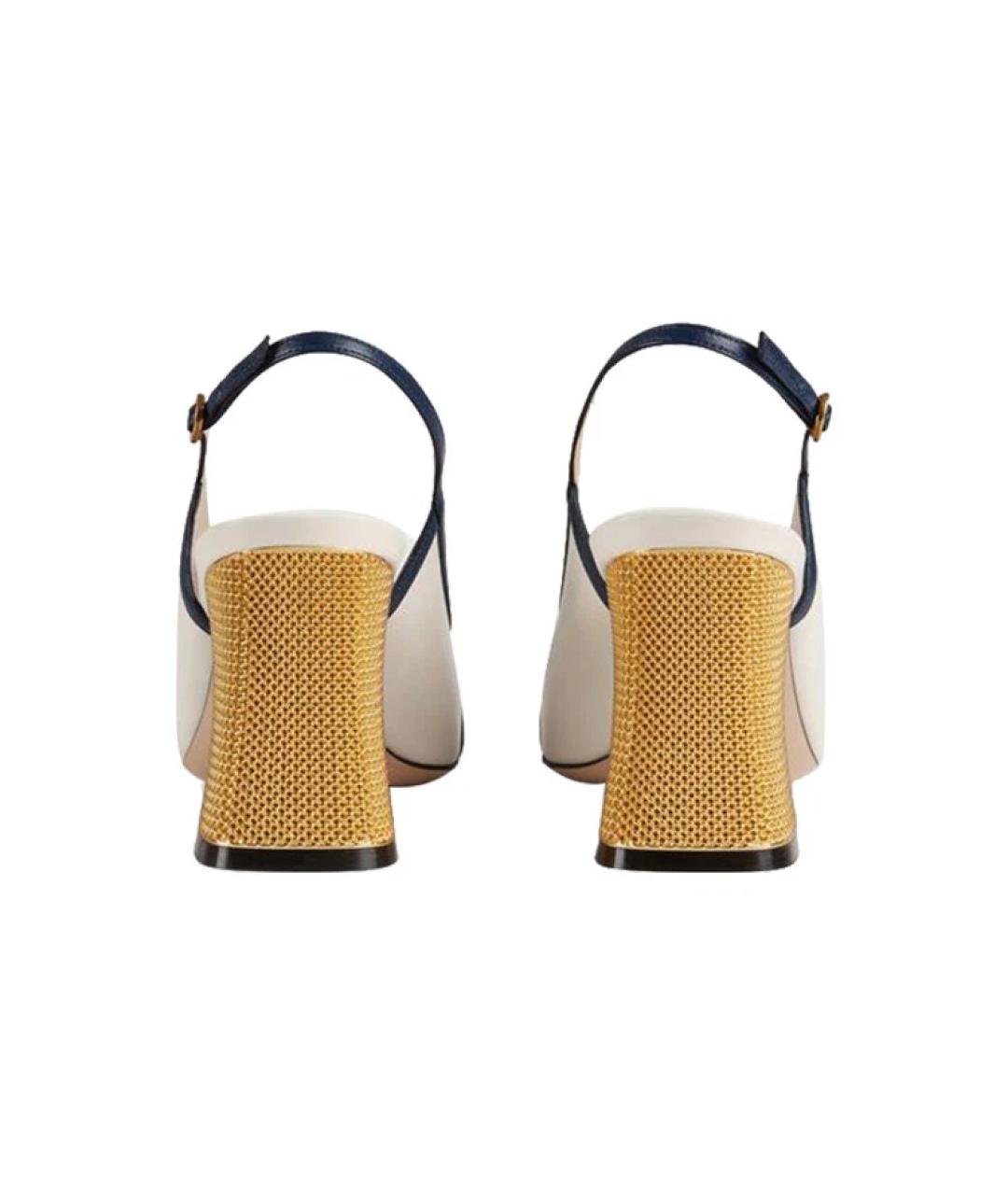 GUCCI Мульти кожаные туфли, фото 4