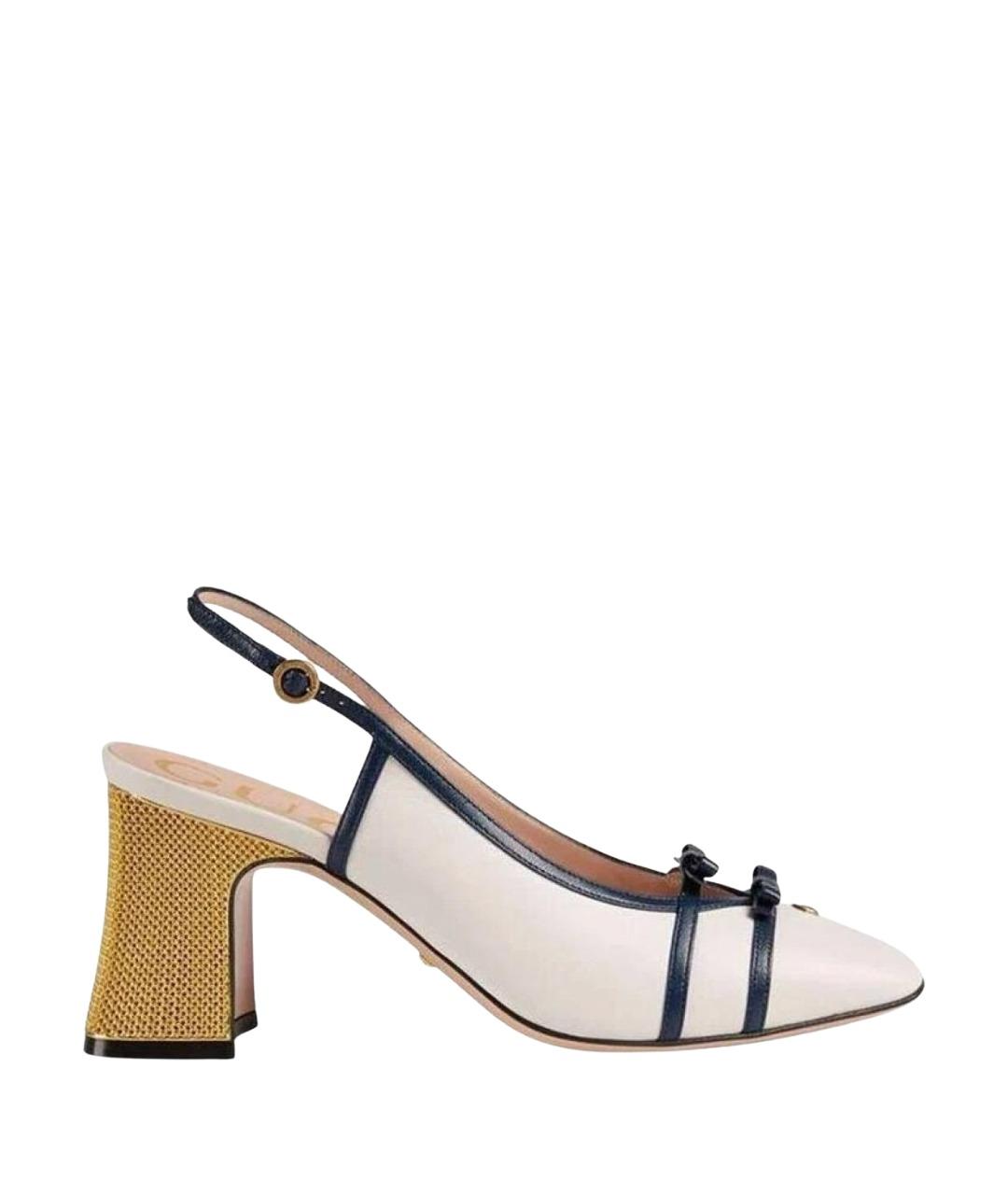 GUCCI Мульти кожаные туфли, фото 1