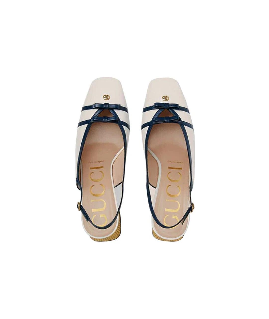 GUCCI Мульти кожаные туфли, фото 3