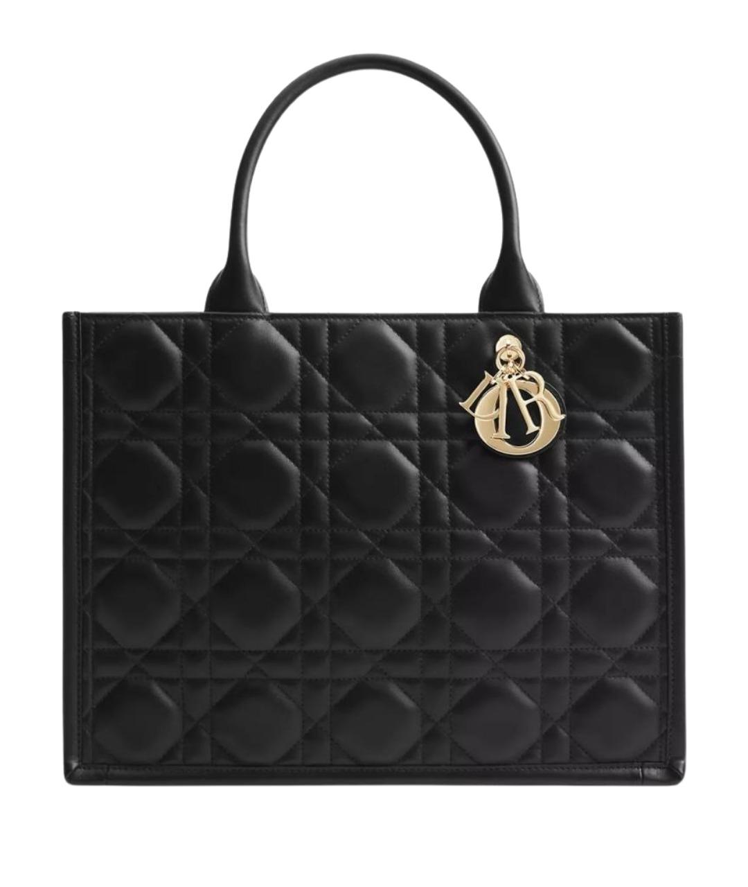 CHRISTIAN DIOR Черная сумка тоут, фото 1
