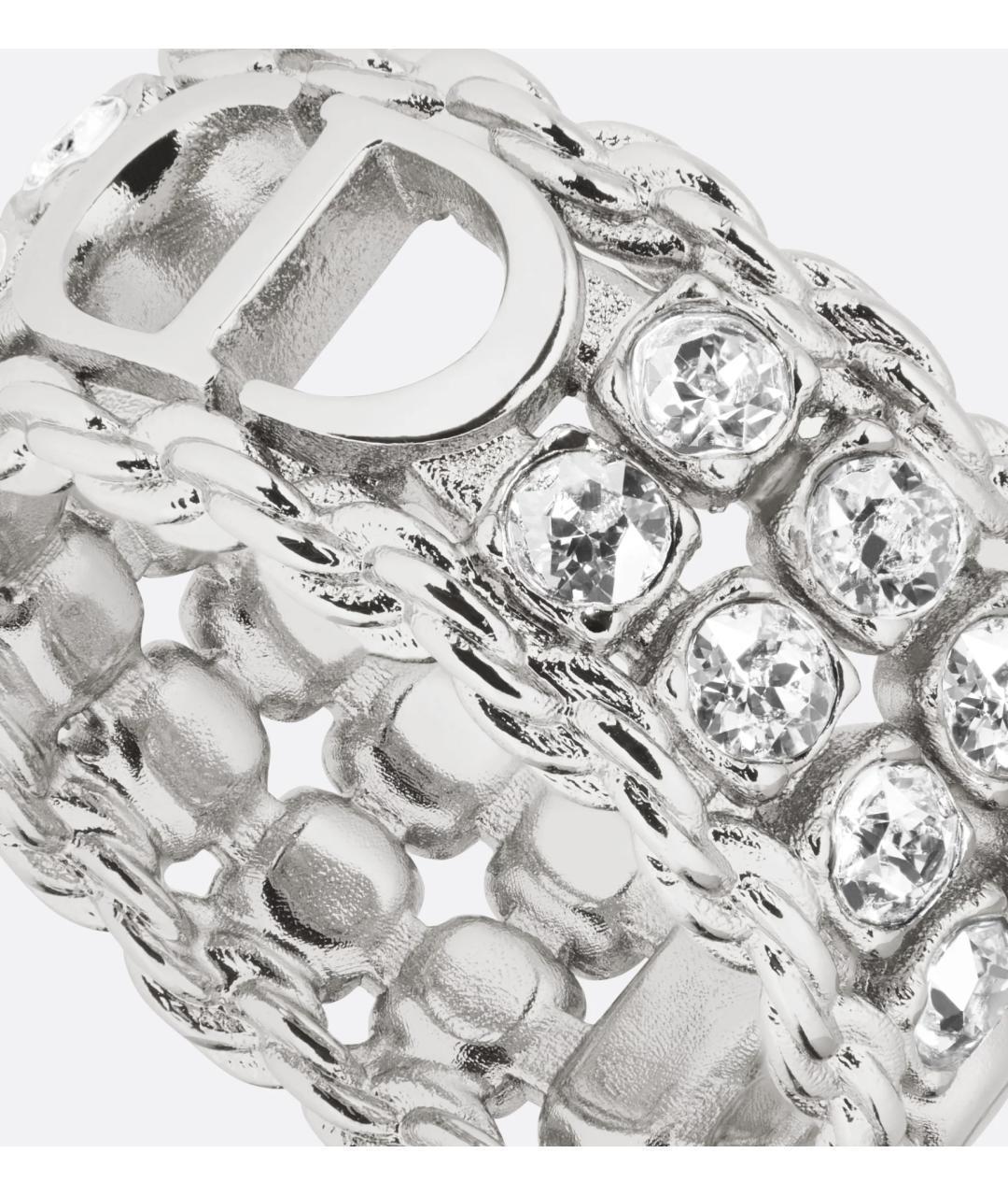 CHRISTIAN DIOR Серебряное латунное кольцо, фото 5