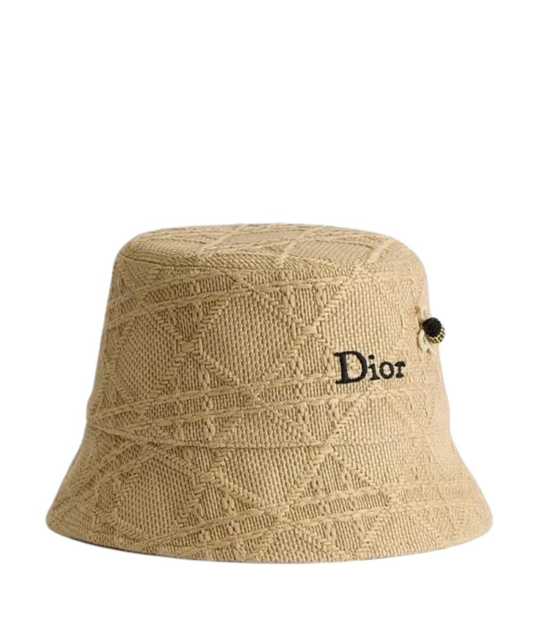 CHRISTIAN DIOR Бежевая шляпа, фото 1