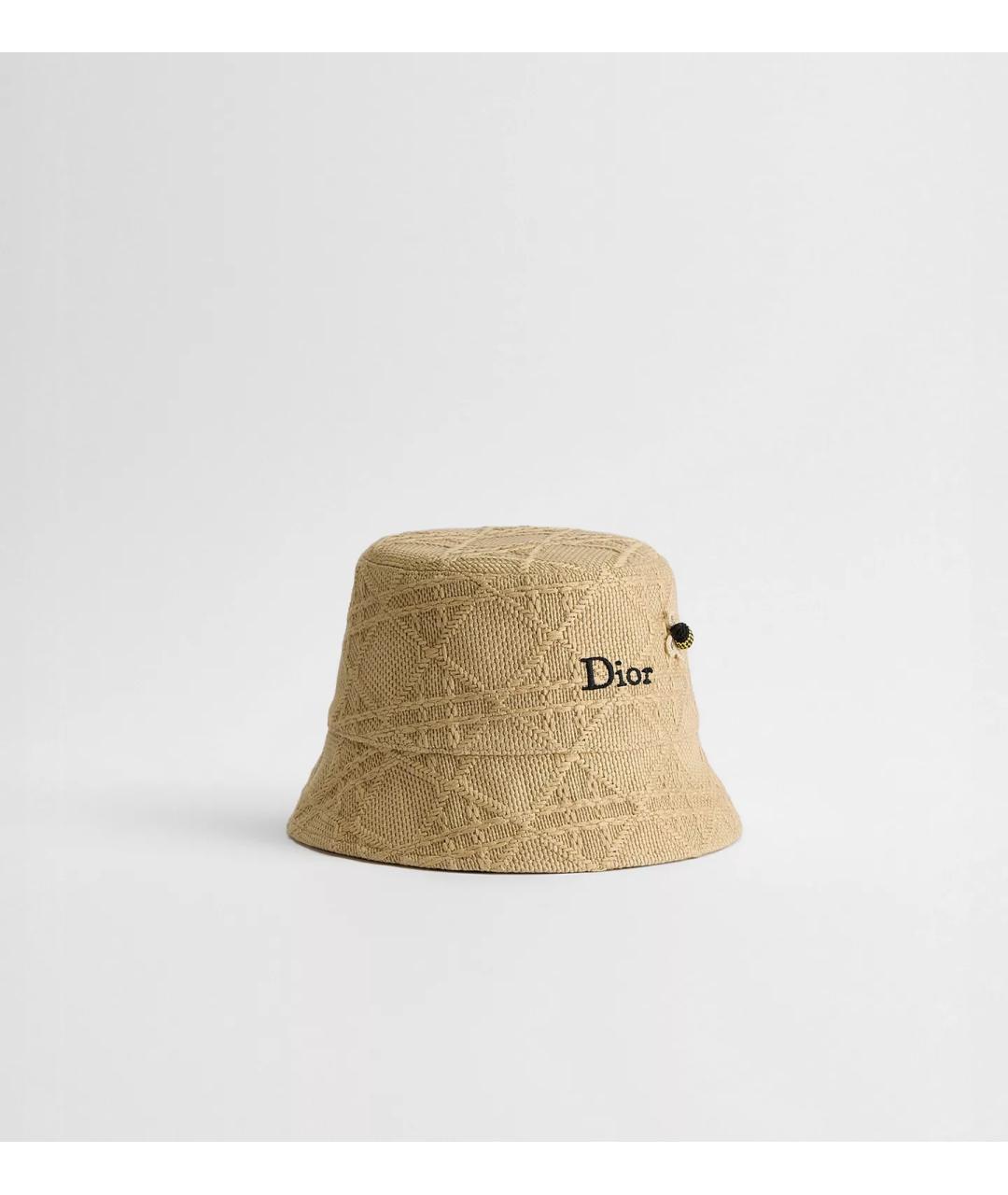 CHRISTIAN DIOR Бежевая шляпа, фото 7