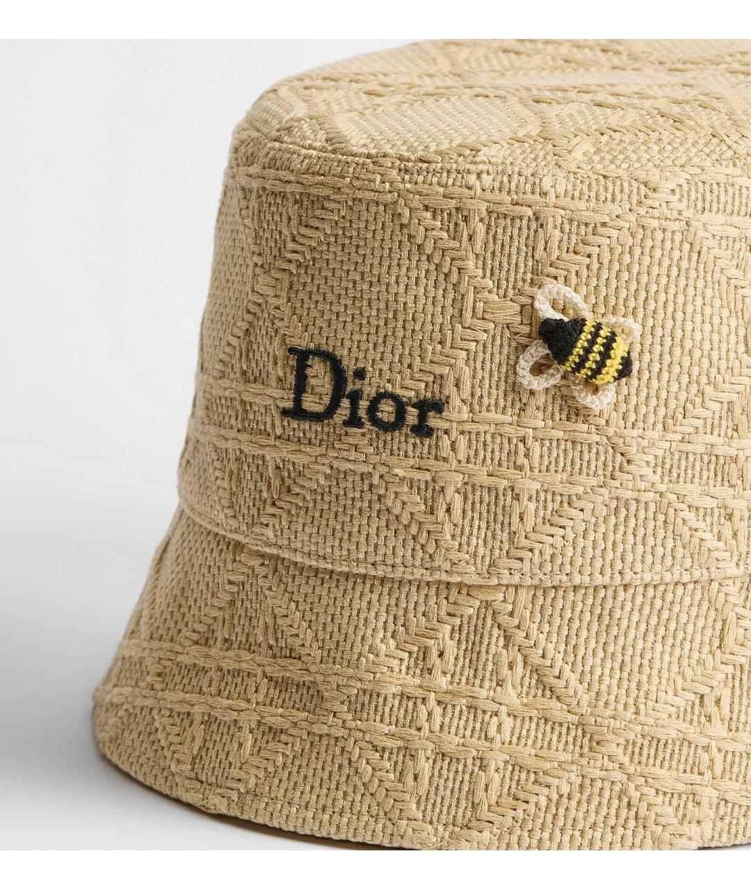 CHRISTIAN DIOR Бежевая шляпа, фото 6