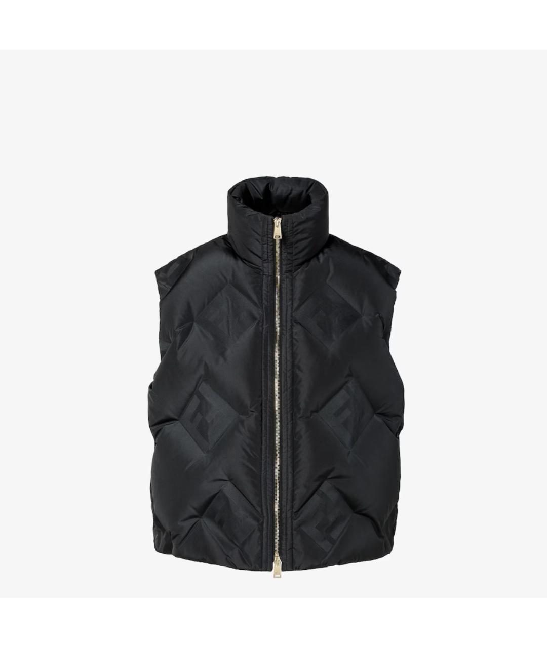 FENDI Черный жилет, фото 4