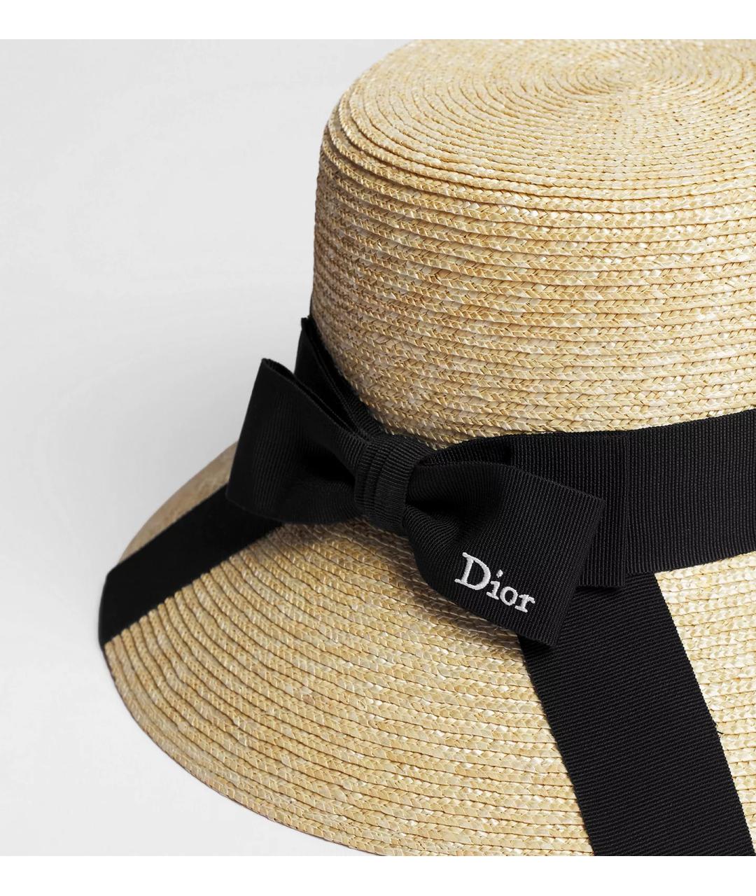CHRISTIAN DIOR Бежевая шляпа, фото 4