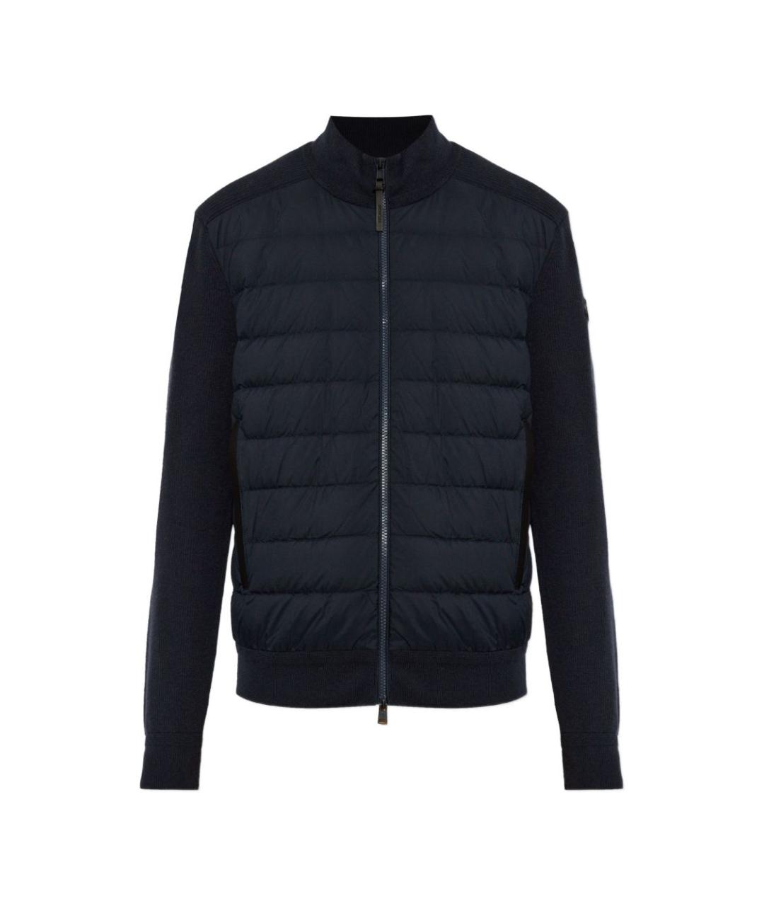 MONCLER Темно-синяя куртка, фото 1