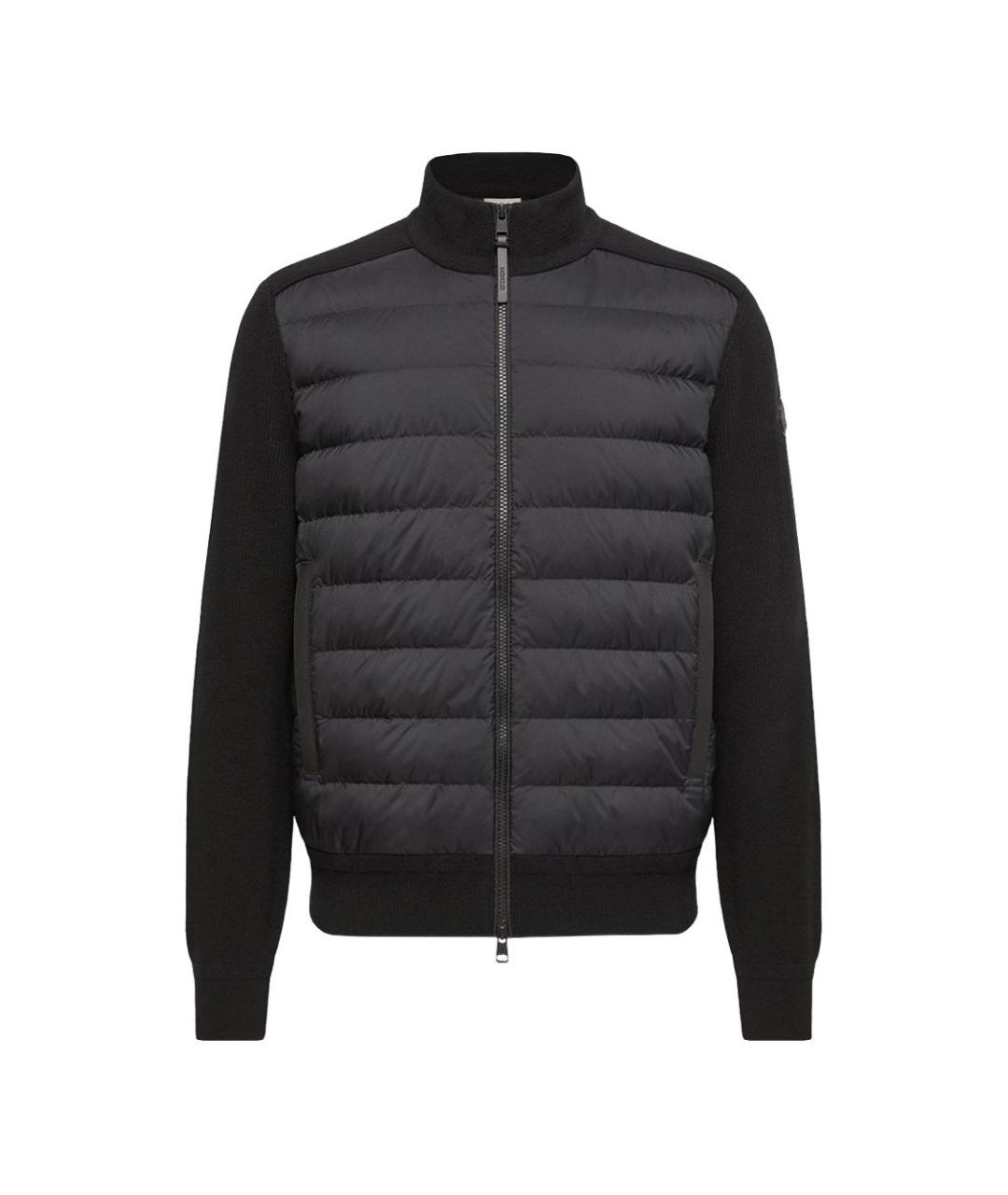 MONCLER Черная куртка, фото 1