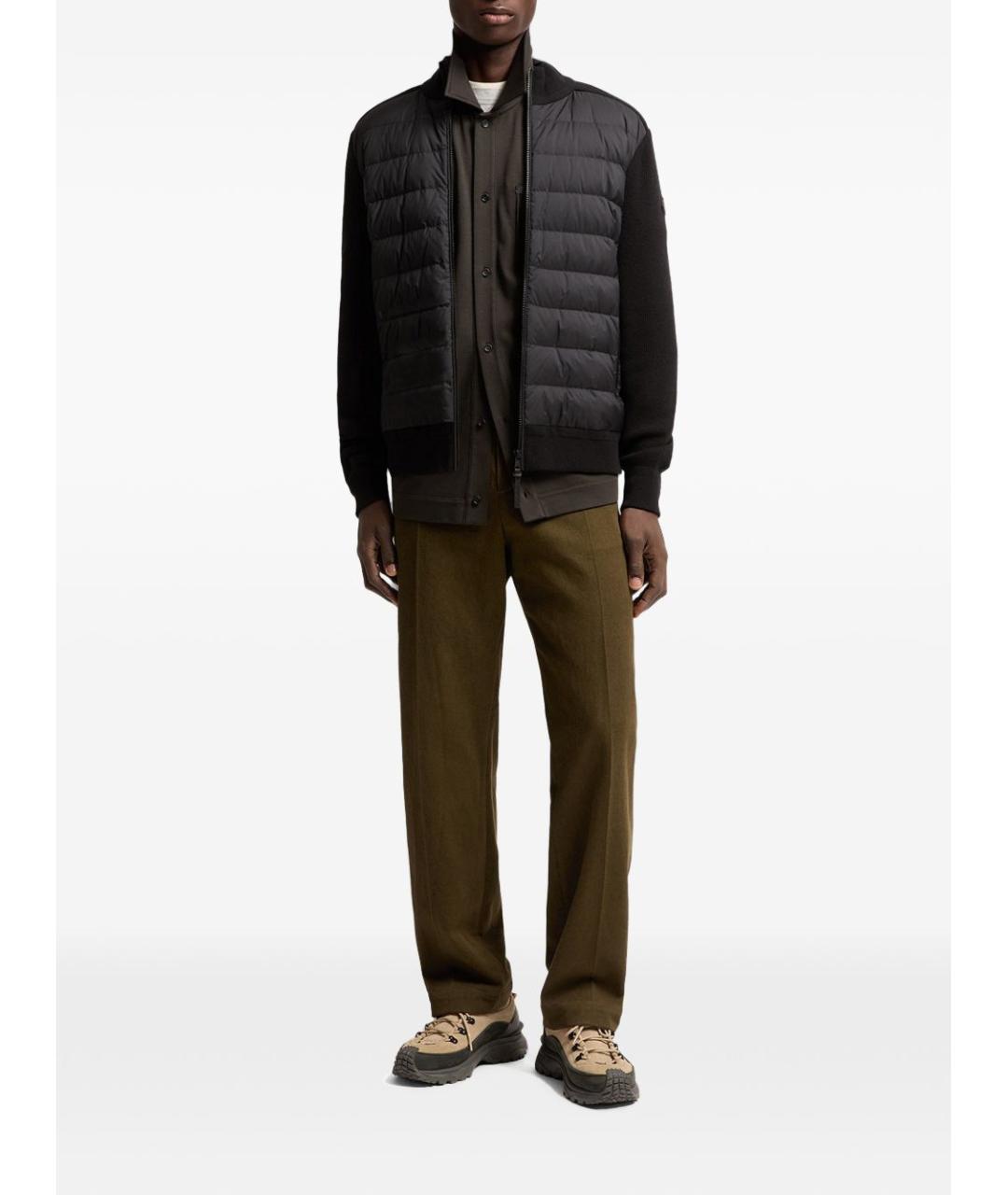 MONCLER Черная куртка, фото 3