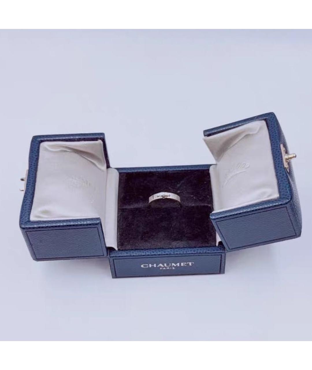 CHAUMET Белое платиновое кольцо, фото 5