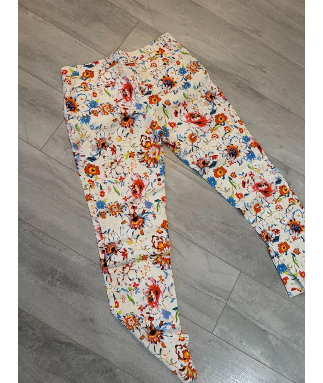 ETRO Мульти вискозные прямые брюки, фото 3