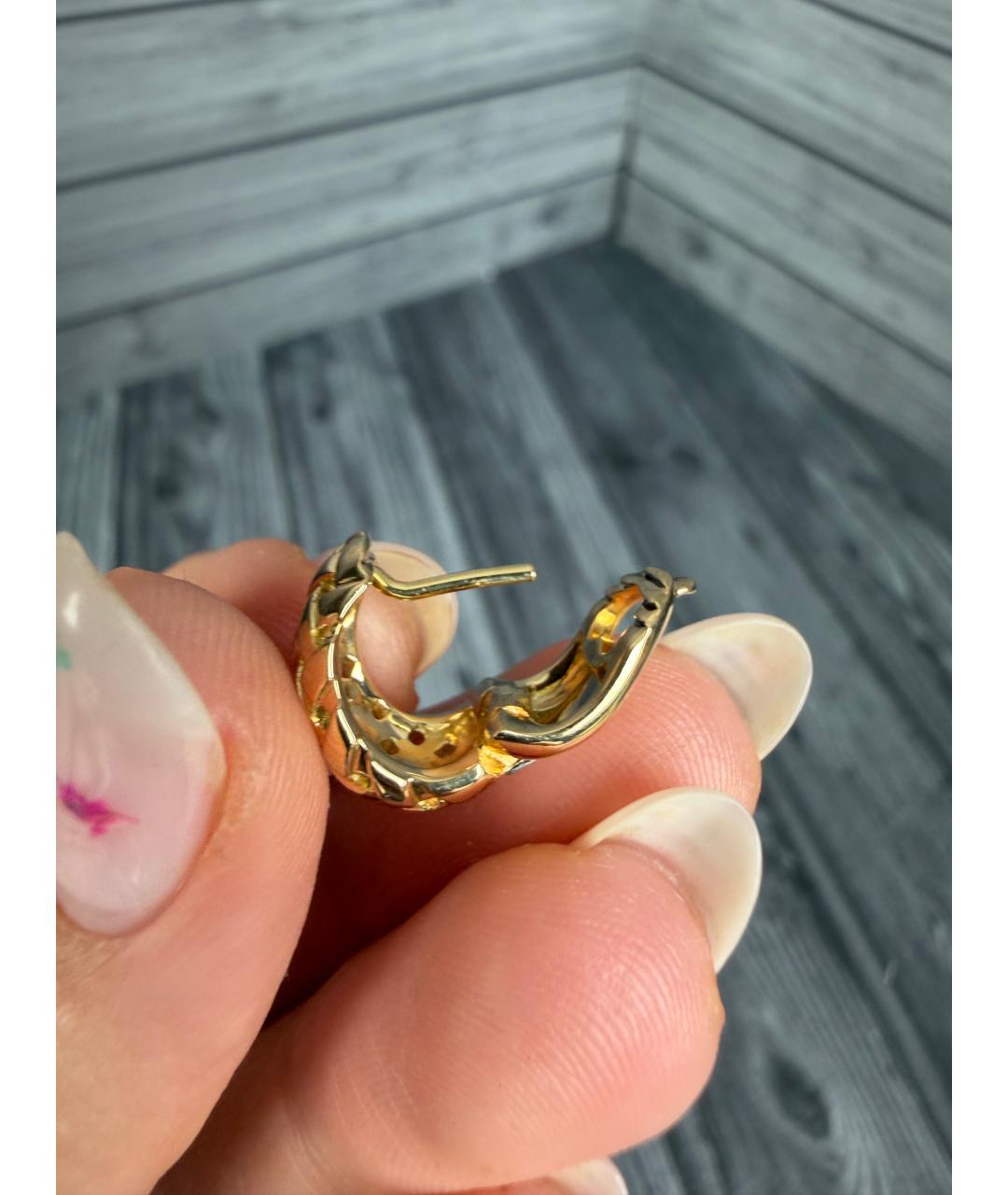 TIFFANY&CO Золотые серьги из желтого золота, фото 4
