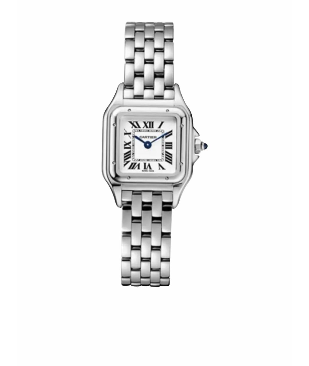 CARTIER Серебряные металлические часы, фото 1