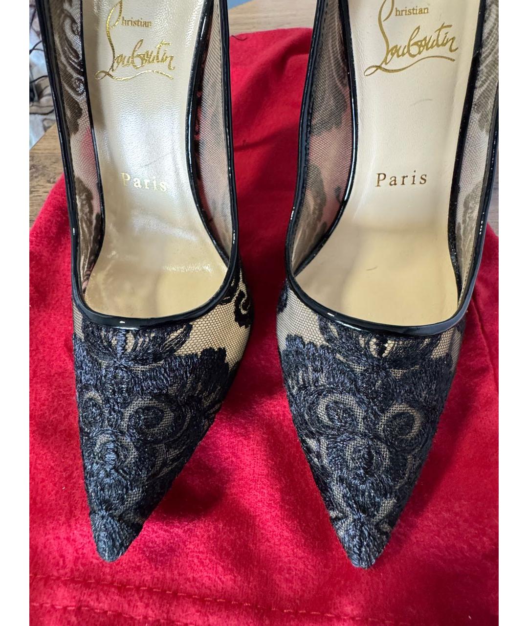 CHRISTIAN LOUBOUTIN Черные туфли, фото 8