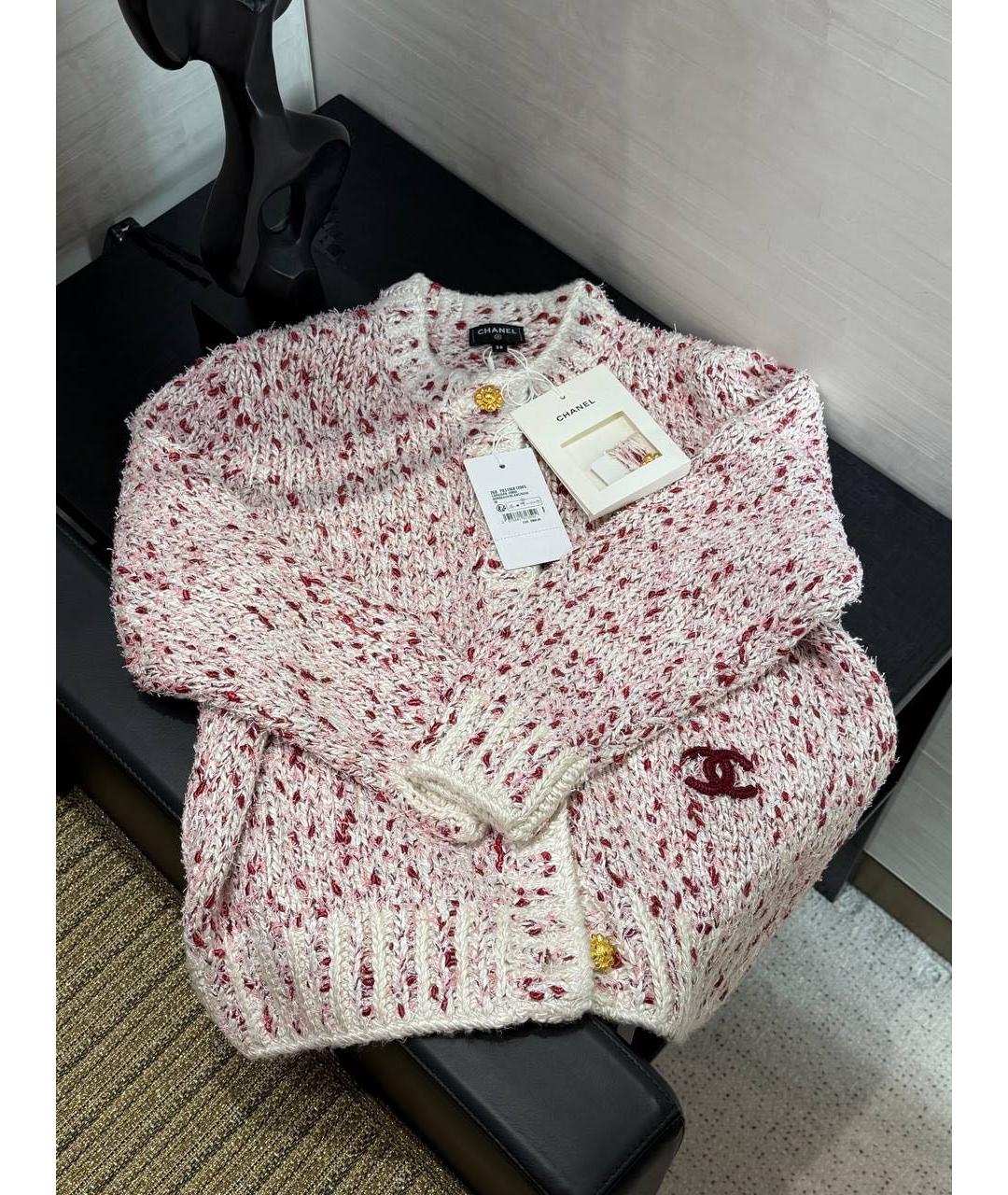 CHANEL Розовый кардиган, фото 5
