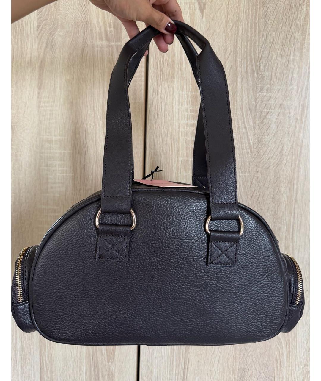 JUICY COUTURE Коричневая сумка через плечо из искусственной кожи, фото 3