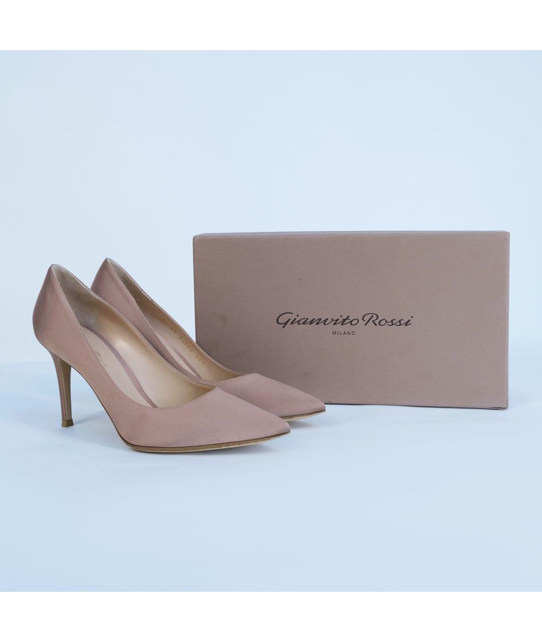 GIANVITO ROSSI Бежевые туфли, фото 8