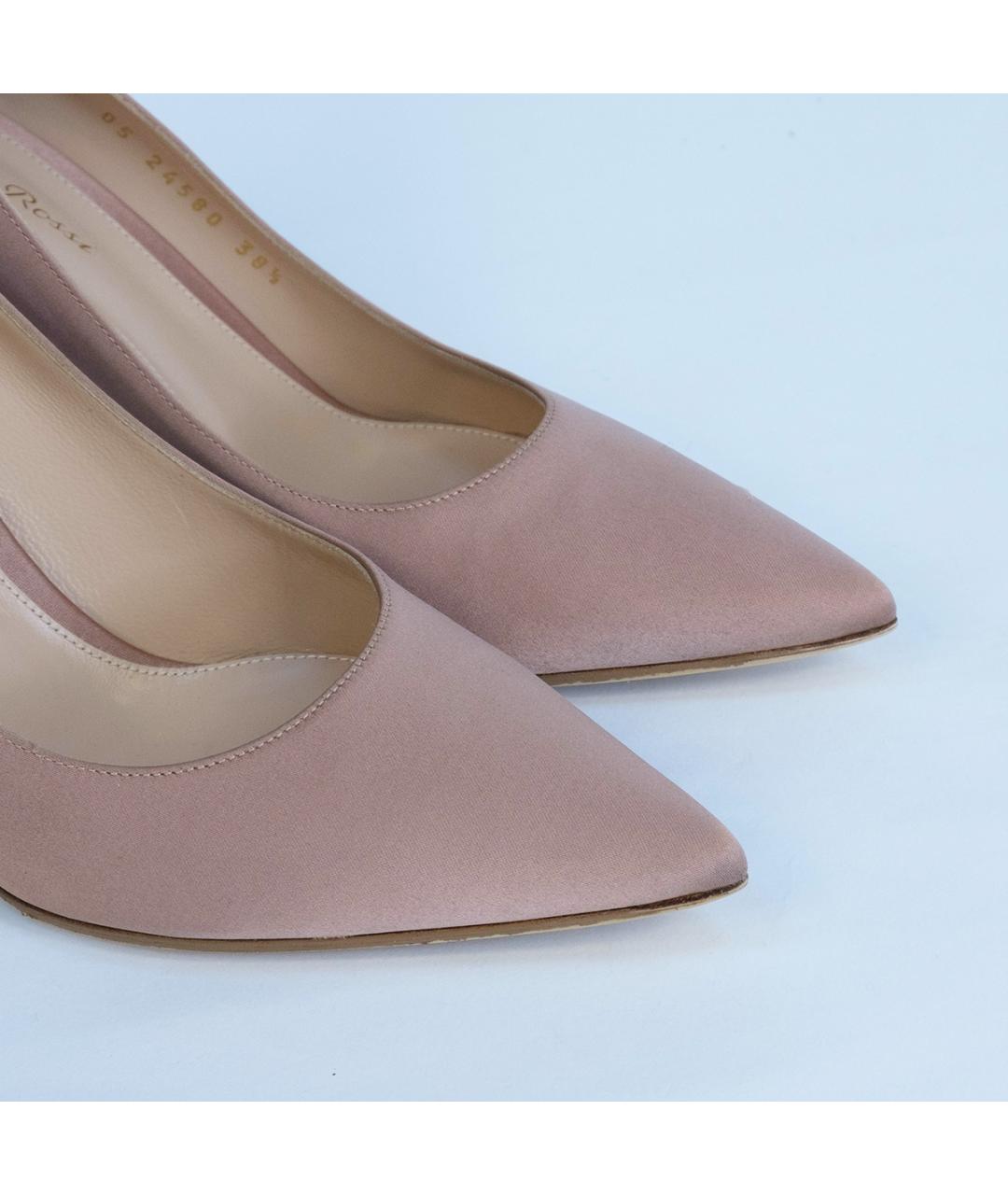 GIANVITO ROSSI Бежевые туфли, фото 4