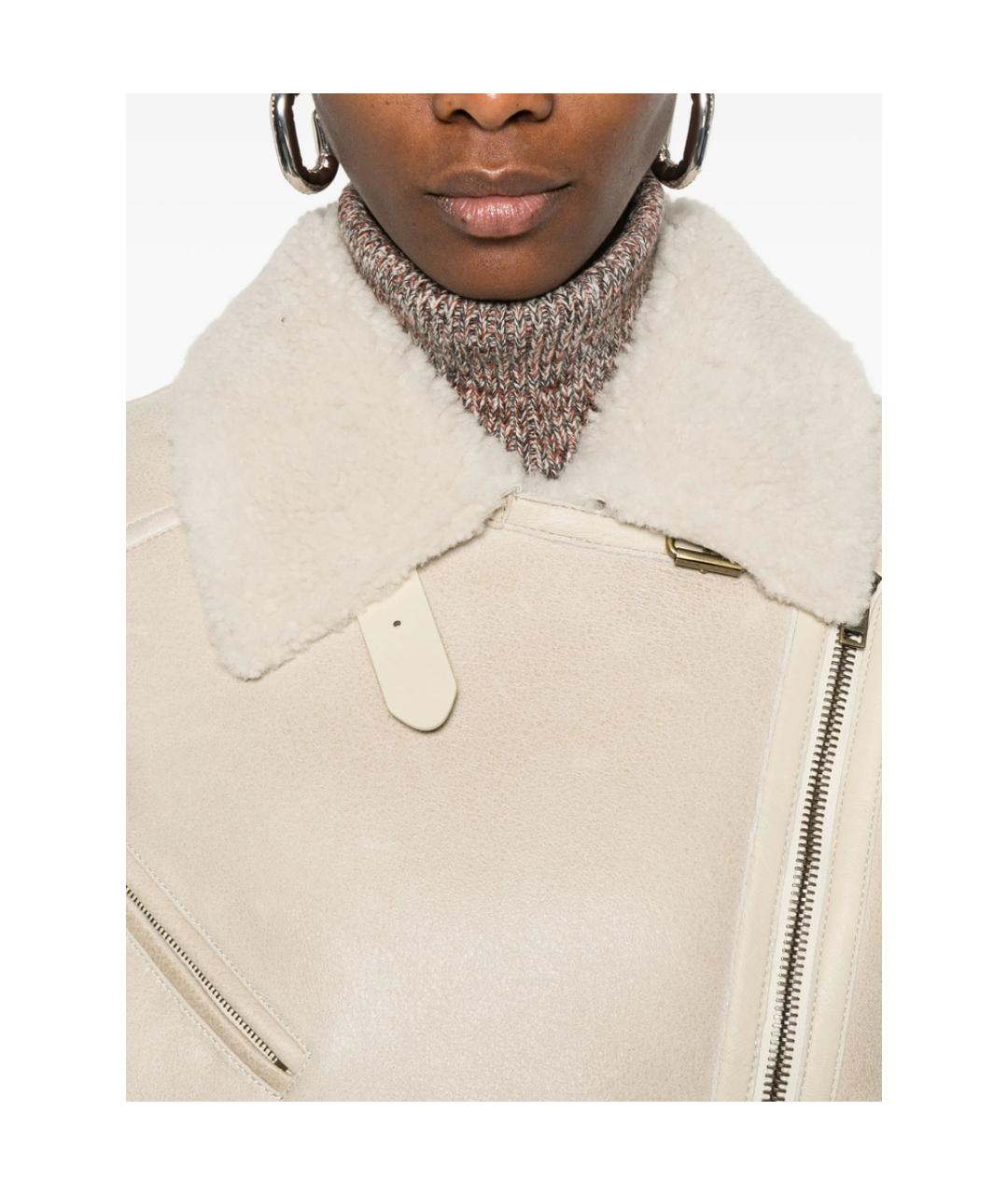 ISABEL MARANT Бежевая дубленка, фото 3