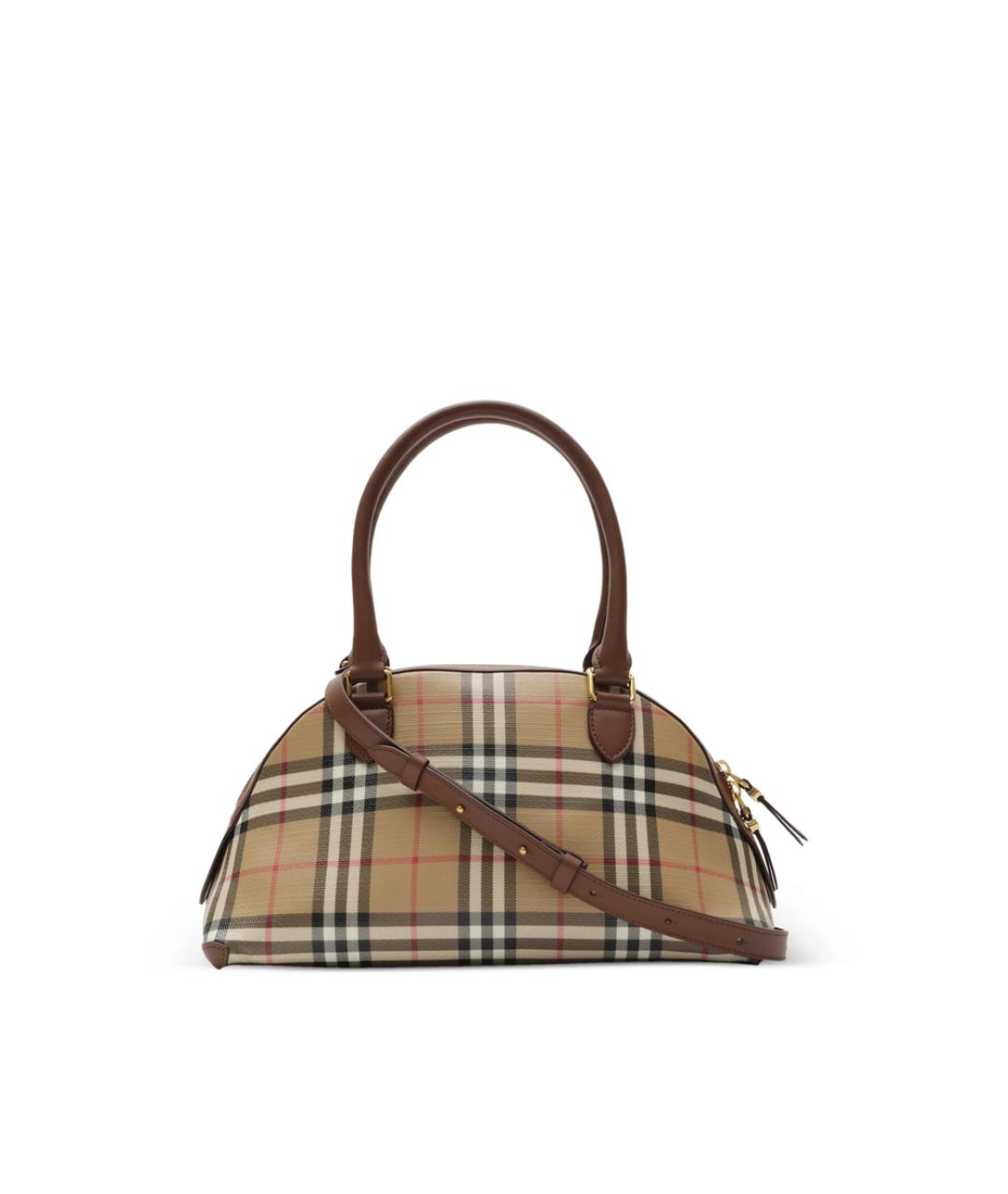 BURBERRY Бежевая сумка с короткими ручками, фото 2