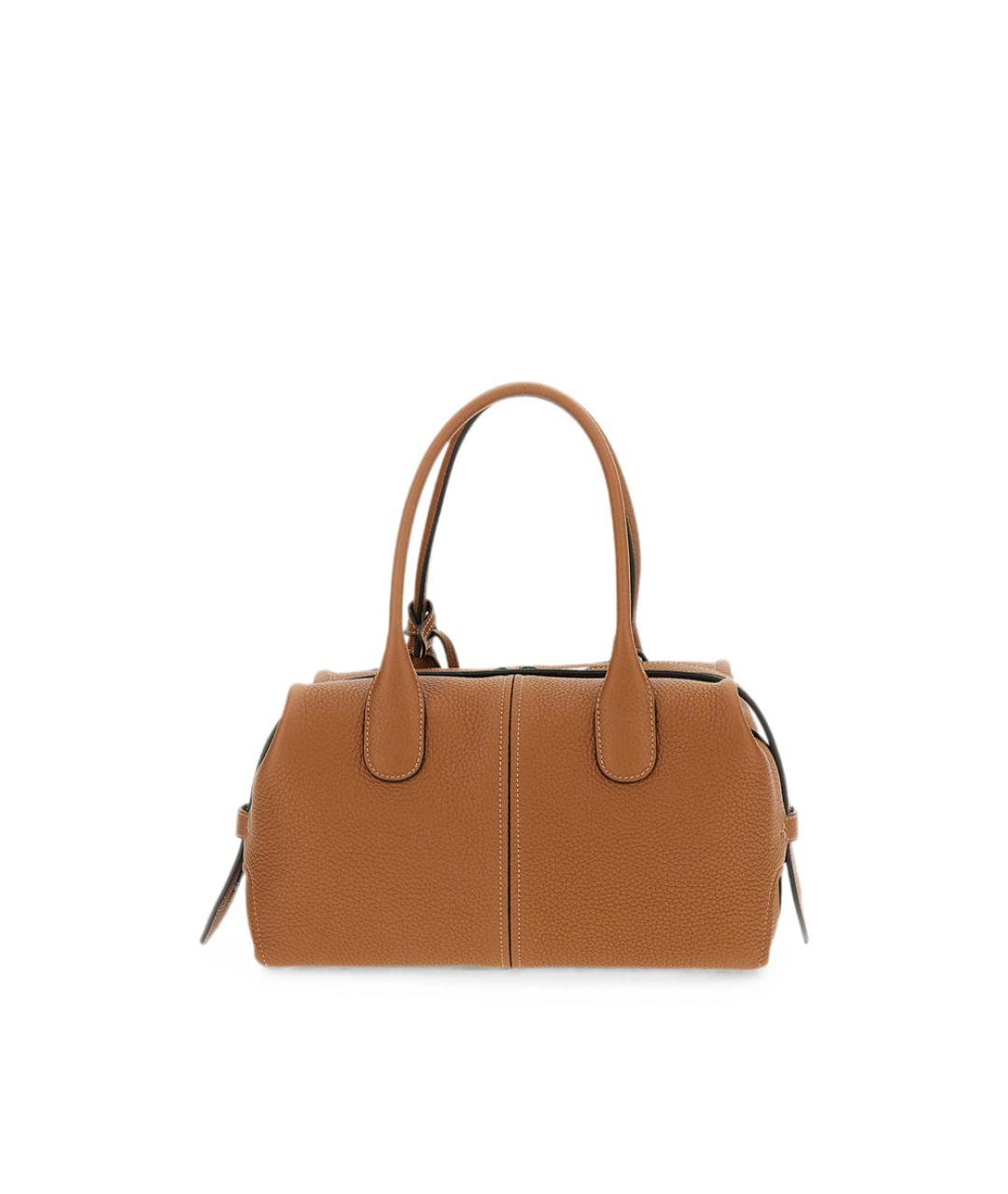 TOD'S Коричневая кожаная сумка тоут, фото 2